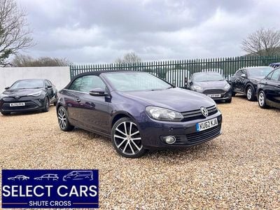 Used VW Golf Cabriolet GT 140 HP (102 kW) 2012 Mauve/purple Cabriolet
