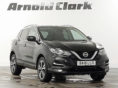 Used Nissan Qashqai N-Connecta 110 HP (80 kW) 2018 Black SUV