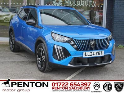 Begagnad Peugeot 2008 Allure 130 HK (95 kW) 2024 Blå SUV