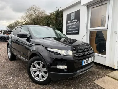 Used Land Rover Range Rover evoque Pure 190 HP (139 kW) 2012 Black SUV