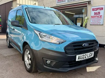 Used Ford Transit 75 HP (55 kW) 2022 Blue Van