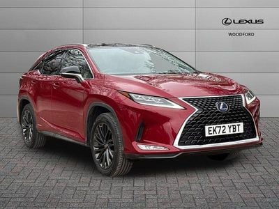 Used Lexus RX450h 313 HP (230 kW) 2022 Red SUV