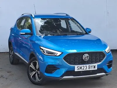Used MG ZS Excite 106 HP (77 kW) 2023 Blue SUV