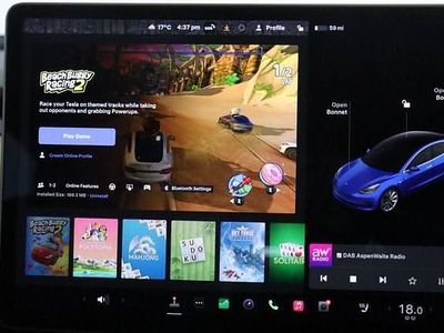 Used Tesla Model 3 Performance 461 kW (627 HP) 2019 Blue Sedan