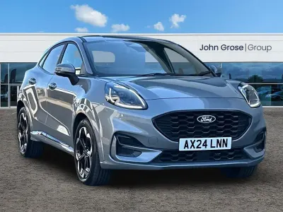 Begagnad Ford Puma ST-Line X 2024 Silver SUV