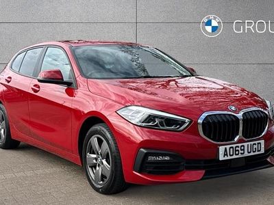 Used BMW 118 Sport Line 138 HP (101 kW) 2019 Red Hatchback