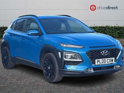 Used Hyundai Kona Premium SE 141 HP (103 kW) 2020 Blue SUV