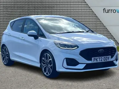 Used Ford Fiesta ST-Line X 123 HP (90 kW) 2023 White Hatchback