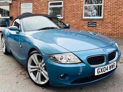 Used BMW Z4 Luxury Line 170 HP (125 kW) 2004 Blue Cabriolet