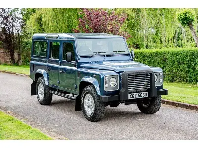 Used Land Rover Defender 2008 Blue Estate