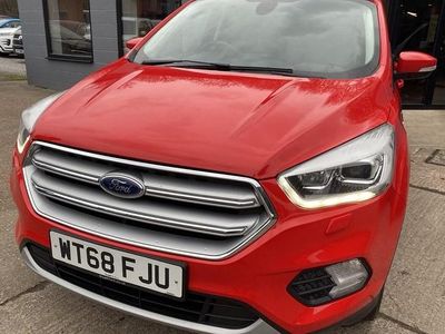 Used Ford Kuga Titanium X 176 HP (129 kW) 2019 Red SUV