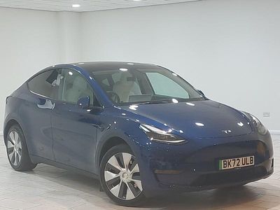 Blue Used 2022 Tesla Model Y Long Range AWD SUV | £27,498 (Fair price)