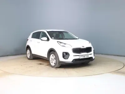 Used Kia Sportage 136 HP (100 kW) 2017 White SUV