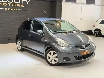Used Toyota Aygo 68 HP (50 kW) 2012 Grey Hatchback
