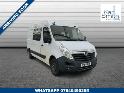 Used Vauxhall Movano 130 HP (95 kW) 2018 White MPV