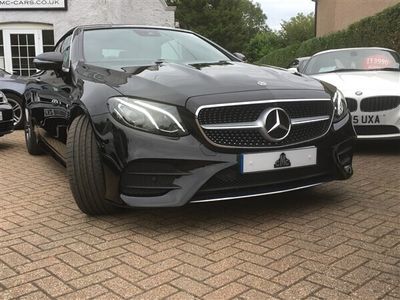 used Mercedes E350 E Class 3.0V6 AMG Line (Premium) Cabriolet 2dr Diesel G-Tronic+ 4MATIC Euro 6 (s/s) (258 ps)