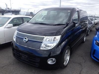 Used Nissan Elgrand 2009 Black MPV