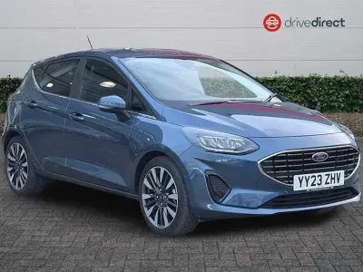 Used Ford Fiesta Titanium X 2023 Blue Hatchback
