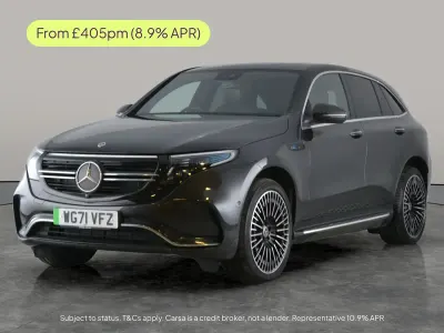 Usado Mercedes EQC400 AMG Line Premium 300 kW (408 CV) 2022 Gris SUV
