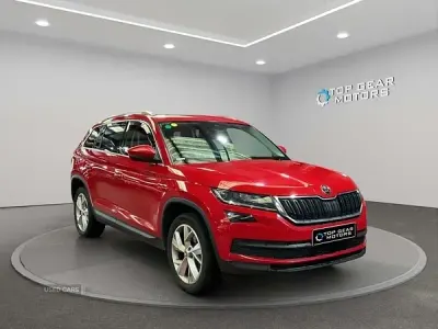 Used Skoda Kodiaq 150 HP (110 kW) 2019 Red SUV