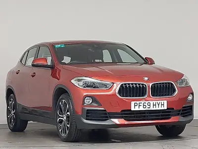 Begagnad BMW X2 Sport Line 192 HK (141 kW) 2019 Orange SUV