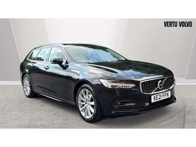 Usado Volvo V90 Momentum 197 HP (144 kW) 2021 Preto Carrinha