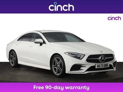 White Used 2021 Mercedes CLS300 AMG line Coupe | £24,999