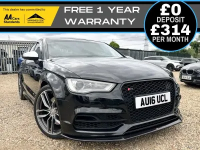 Used Audi S3 Comfort 2016 Black Sedan