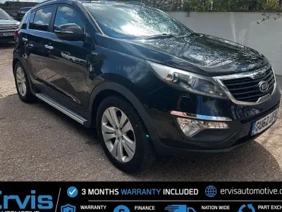 Used Kia Sportage 134 HP (98 kW) 2012 Black SUV