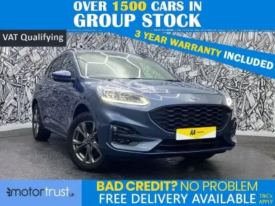 Begagnad Ford Kuga ST-Line 225 HK (165 kW) 2022 Blå SUV