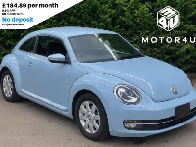 Used VW Beetle Design 2014 Blue Hatchback