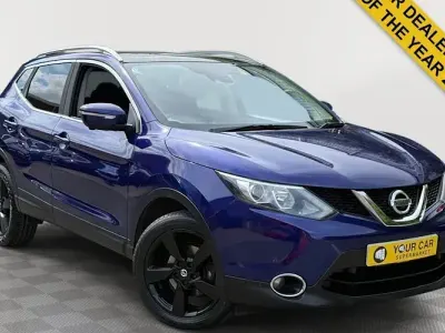Used Nissan Qashqai N-TEC 110 HP (80 kW) 2015 Blue SUV