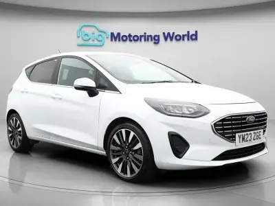 Used Ford Fiesta Titanium X 125 HP (91 kW) 2023 White Hatchback
