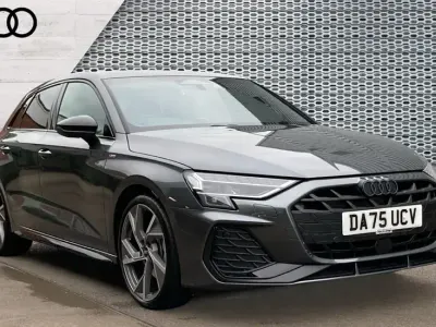 Used Audi A3 Black Edition 150 HP (110 kW) 2025 Grey