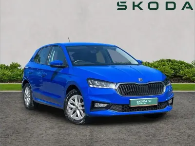 Used Skoda Fabia Comfort 79 HP (58 kW) 2023 Blue Hatchback