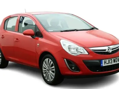 Używany Vauxhall Corsa 2013 Czerwony Hatchback