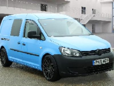 Used VW Caddy Startline 102 HP (75 kW) 2015 Blue MPV