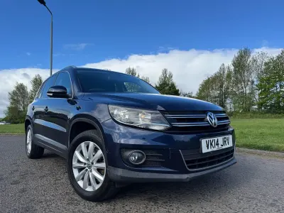 Usado VW Tiguan Match 2014 Azul SUV