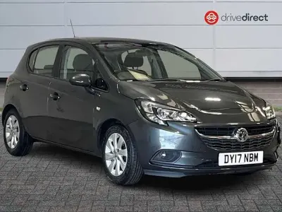 Used Vauxhall Corsa Design Edition 90 HP (66 kW) 2017 Grey Hatchback