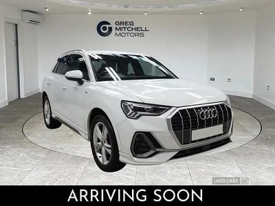 Used Audi Q3 S-Line 150 HP (110 kW) 2023 White SUV