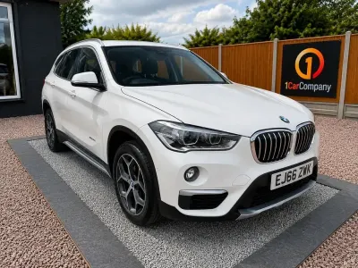Used BMW X1 xLine 150 HP (110 kW) 2016 White SUV