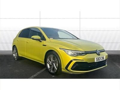 Yellow Used 2021 VW Golf VIII R-line Hatchback | £14,998 (Good price)