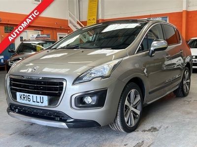 used Peugeot 3008 1.6 BLUE HDI S/S ALLURE 5 DOOR DIESEL AUTOMATIC GREY LOW TAX