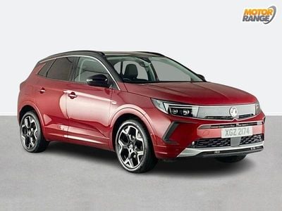 Used Vauxhall Grandland X Elite 130 HP (95 kW) 2022 Red SUV