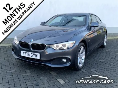 Begagnad BMW 420 2015 Grå Sportkupé