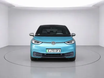 Used VW ID.3 Pro Performance 150 kW (204 HP) 2020 Blue Hatchback