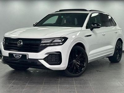 White Used 2022 VW Touareg Black Edition SUV | £41,990 (Fair price)
