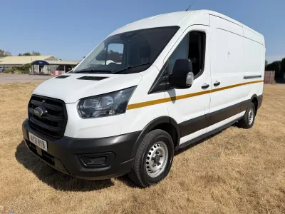 Used Ford Transit 130 HP (95 kW) 2021 White Van