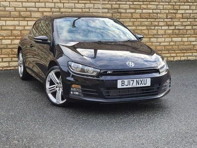 Black Used 2017 VW Scirocco R-line Coupe | £8,995 (Fair price)