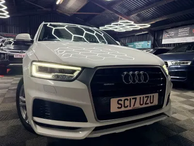 Used Audi Q3 S-Line 184 HP (135 kW) 2017 White SUV
